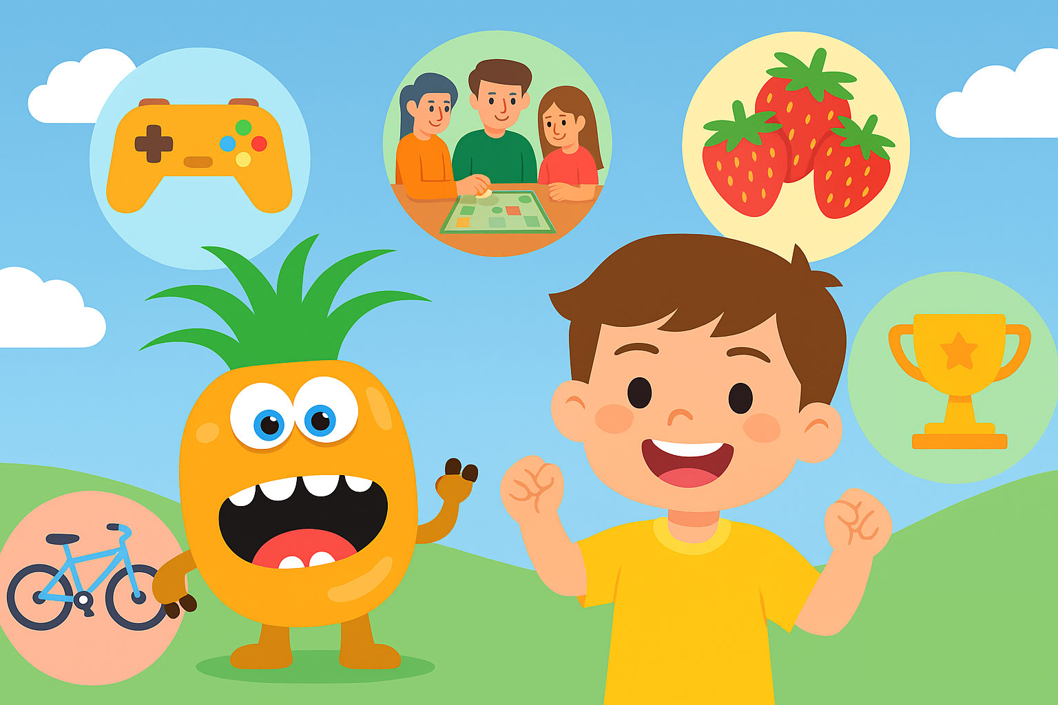 Top 15 reward ideas for playing with Foodzee resource
